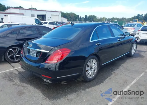 2015 Mercedes-Benz S 550 from USA, damaged, VIN WDDUG8CB3FA123163